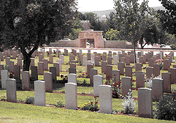 Jerusalem war cemetery, by Edward Sperinck