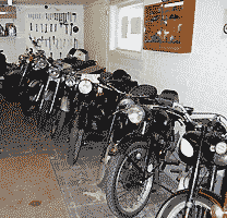 motorbikes, by Simon Chambers