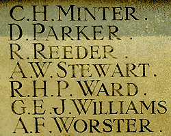 panel of names 4, by Simon Chambers
