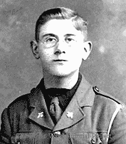 close up of Neville Black, from picture supplied by Dover Museum