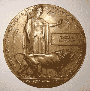 T Blaxland, plaque, courteys Mr B Cuff