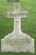 gravestone at Charlton, by Joyce Banks