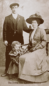 John Lewis and his family, with little Lilian, courtesy Mrs Bennett