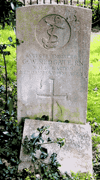 G W Redgate, grave, by Simon Chambers