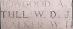 WDJ Tull, on Arras memorial, by Andy and Michelle Cooper