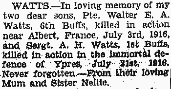 in memoriam, courtesy Dover Express