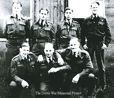 picture 1944, the crew of the Lancaster, Mr Craven lower right, courtesy of Patricia Davis