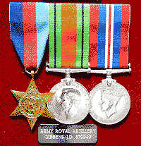 James' medals, by Simon Chambers