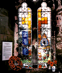 Memorial Window at Elvington, courtesy Kath Huntley