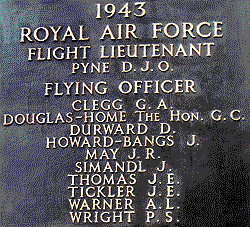 names, courtesy Peter gower