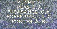 name on Runnymede memorial, Dean Sumner