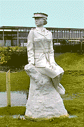 statue, by Michelle and Andy Cooper