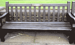 bench, by Simon Chambers