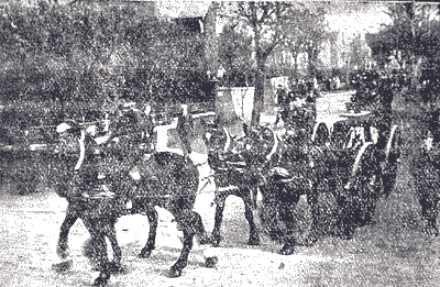 WA Dixon, funeral, courtesy Dover Express