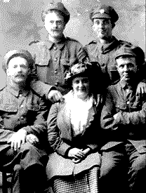 William, Percival, and Mildred Marsh, courtesy Patricia Bailey