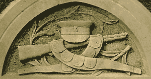 detail from headstone, by Simon Chambers