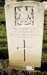 W Nuttall grave, by Michelle and Andy Cooper