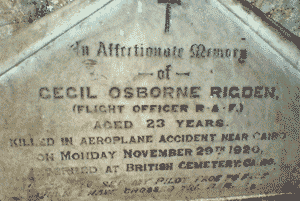 gravestone, by Joyce Banks