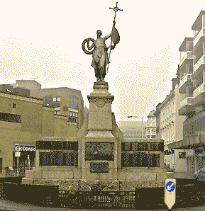 Folkestone War Memorial, by Simon Chambers
