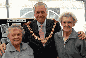 Bob Markham with our two ladies