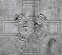 Cross, from the gravestone of Reginald Maltby, by Joyce Banks