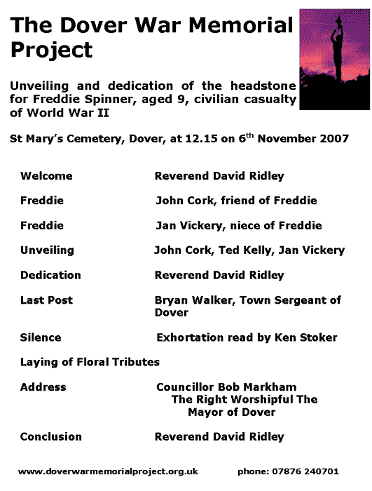 sequence of events at graveside