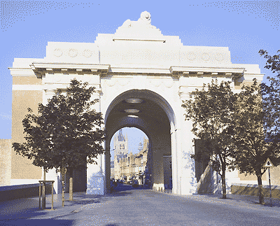 The Menin Gate, courtesy "In Flanders Fields" Museum