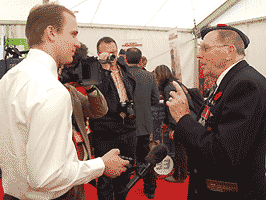 interviewing John Newell