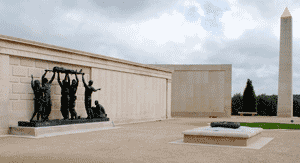 National forces memorial, detail