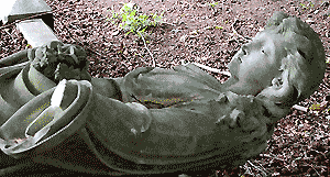 Fallen Angel, at Desborough, by Simon Chambers